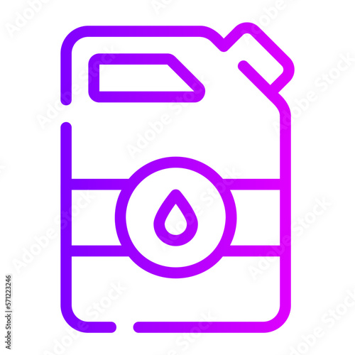 jerrycan gradient icon