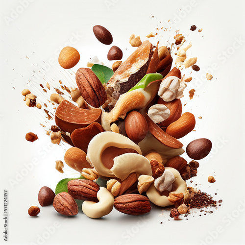 nuts and dried fruits