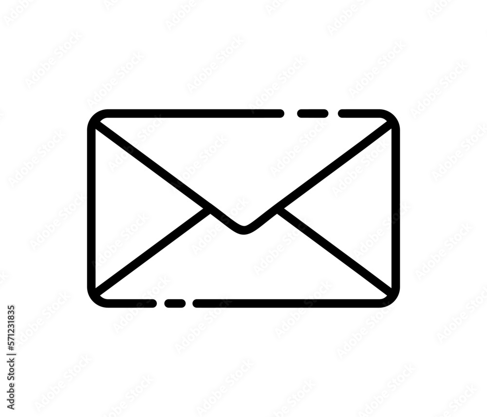 Letter pixel perfect linear icon vector image Letter pixel perfect linear icon vector image
