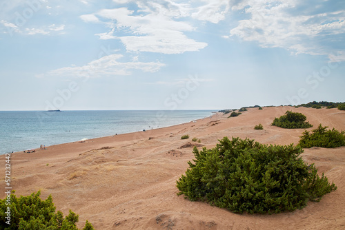 Dunes at Issos Beach, Corfu