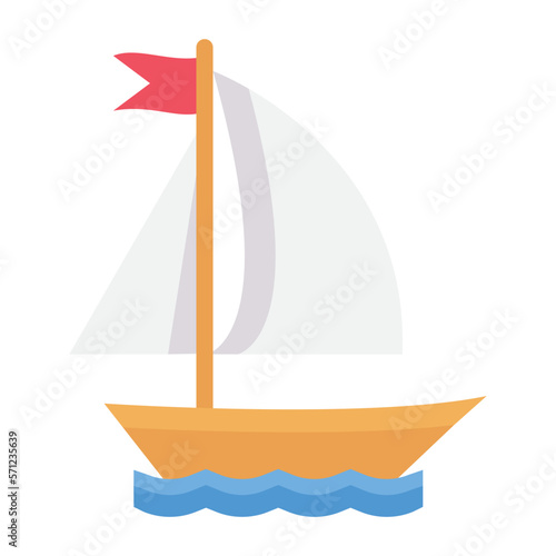 eco transport sail and boat