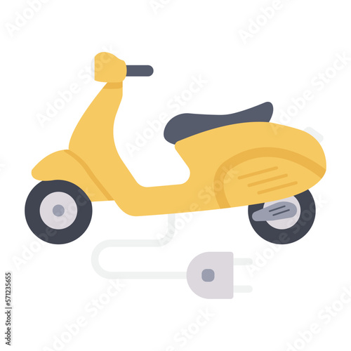eco transport scooter and motorbike