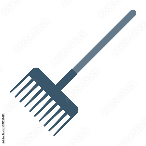 nature and ecology rake and farm