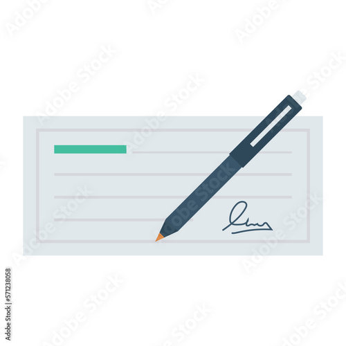 online shop cheque and banking