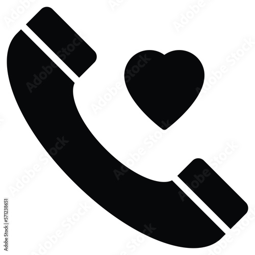wedding phone receiver and telephone