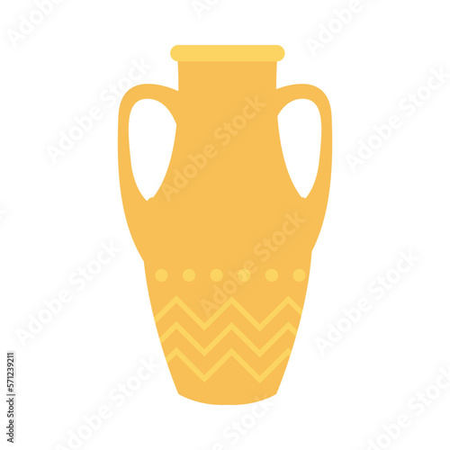 ancient greek amphora and vase