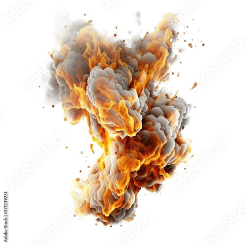 Flame cloud png