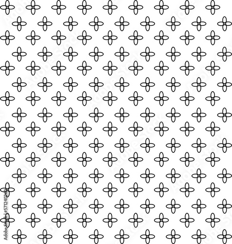 black and white seamless pattern wallpaper, vector, floral, damask, ornament, vintage, texture.