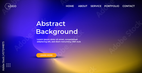 Minimalist landing page abstract colorful holographic mesh background. Website UI design background. Eps 10 vector