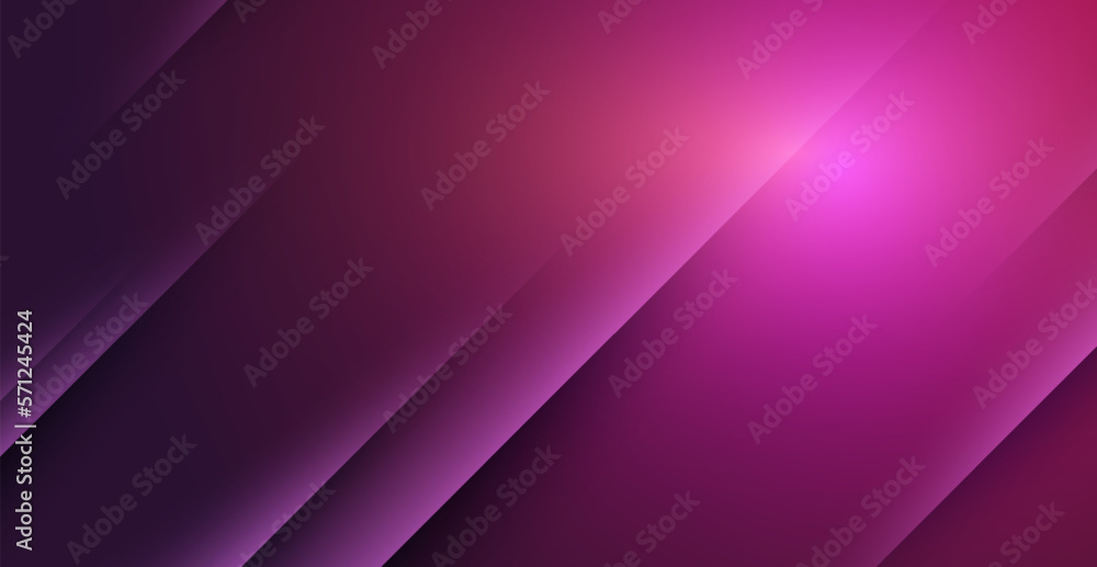 abstract modern dark purple gradient diagonal stripe with shadow and light papercut background. eps10 vector