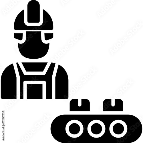 Industrial Worker Icon