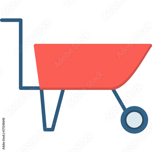 Wheelbarrow Icon