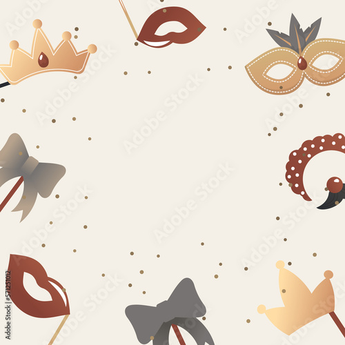 Festive flat Background 