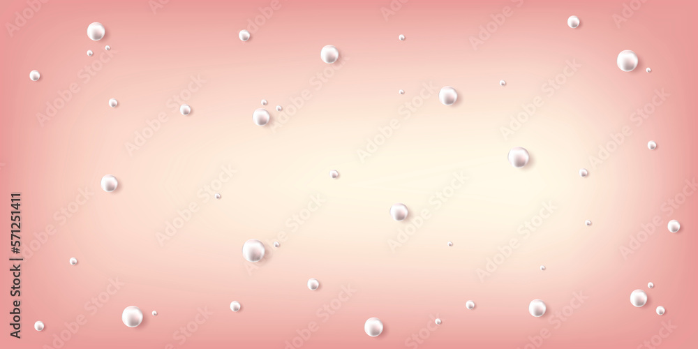 pink background with pearls pink background with pearls