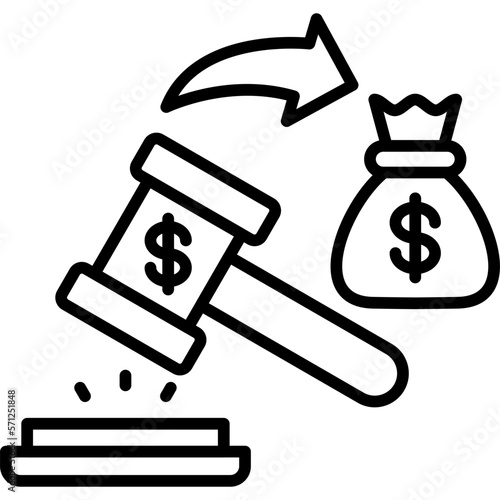Bidding Icon