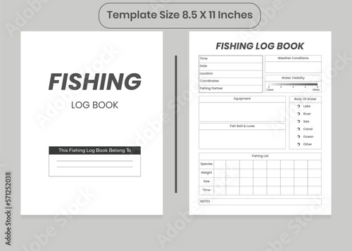 FISHING LOGBOOK  AND KDP INTERIOR