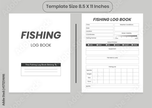 FISHING LOGBOOK AND KDP INTERIOR