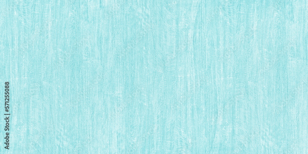 Light teal blue old shabby wood grain texture. Pastel turquoise wooden surface large background