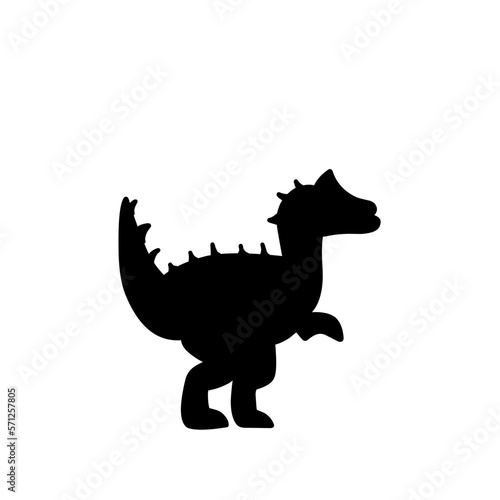 silhouette dinosaur