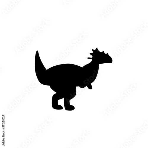 Fototapeta Naklejka Na Ścianę i Meble -  silhouette dinosaur