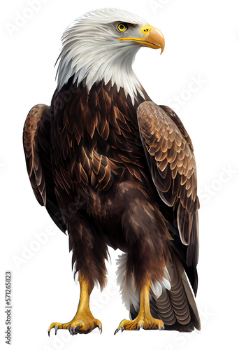 Eagle isolated on background
