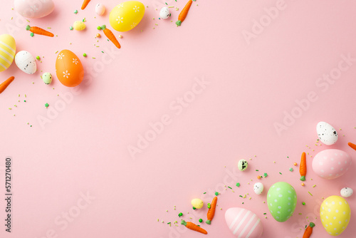 Canvas Print Easter celebration concept