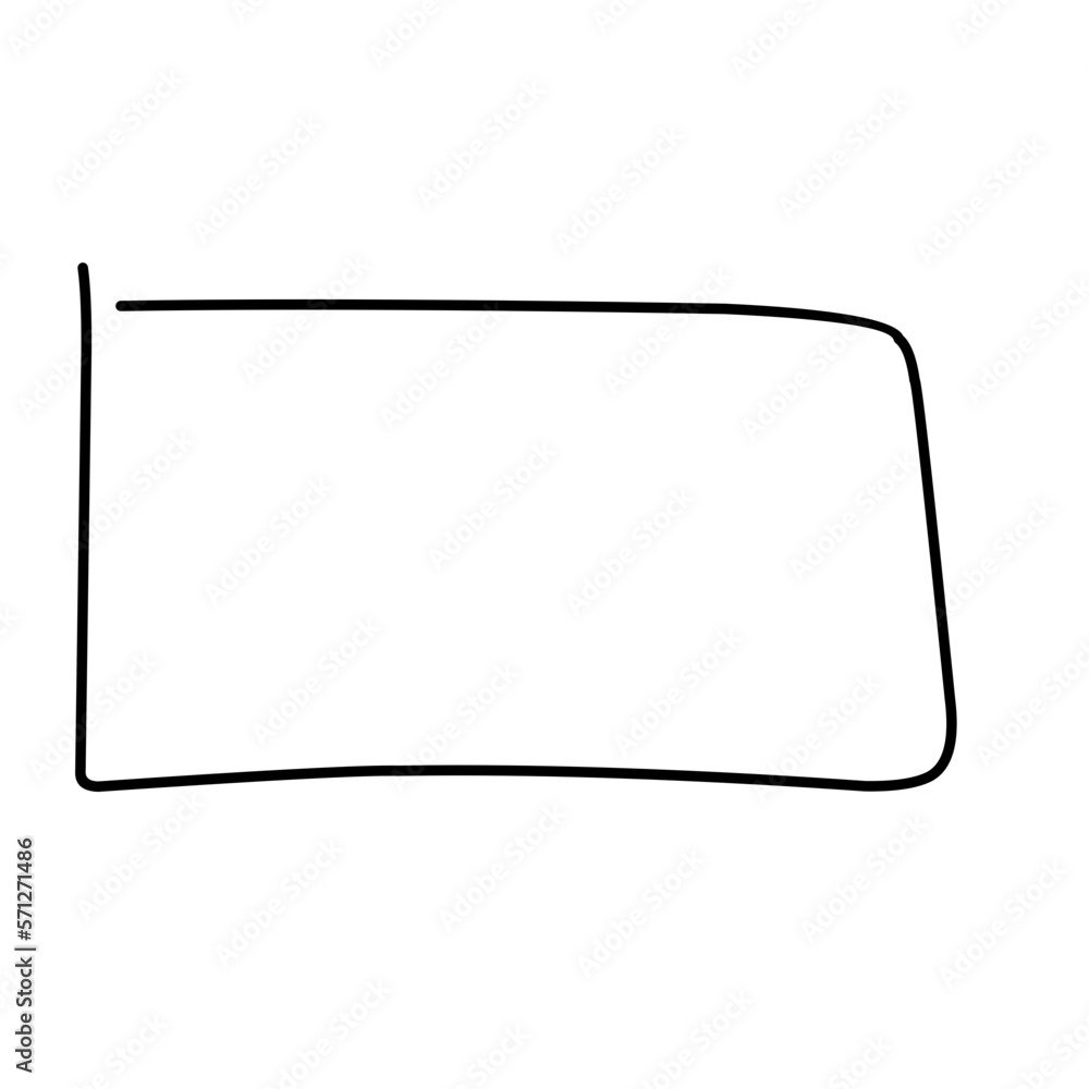 Hand Drawn rectangle Hand Drawn rectangle