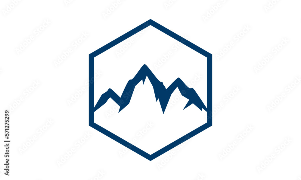 Mountain Logo Design Template Inspiration, Vector Illustration. Mountain Logo Design Template Inspiration, Vector Illustration.