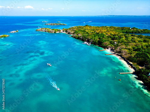 Tableau sur toile Islas del Rosario - Cartagena Colombia