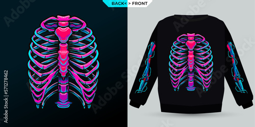 Semi robotic lungs are suitable for shirt printing