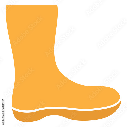 gardening boots footwear illustration