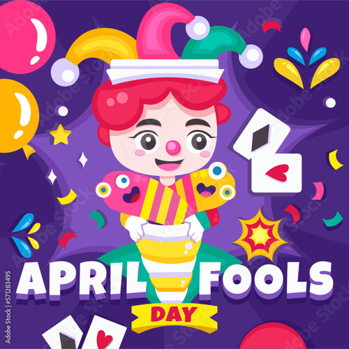 Clown Prank Of April Fools