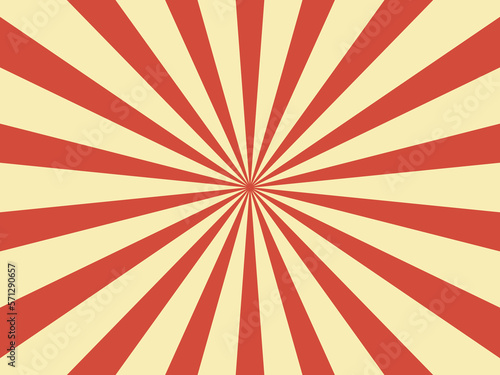 Retro background with rays or stripes in the center. Sunburst or sun burst retro background. Eps 10