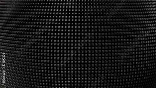 3D Futuristic cubes dark bl...