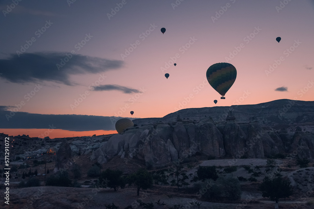 Cappadocia hot air balloons, Turkey