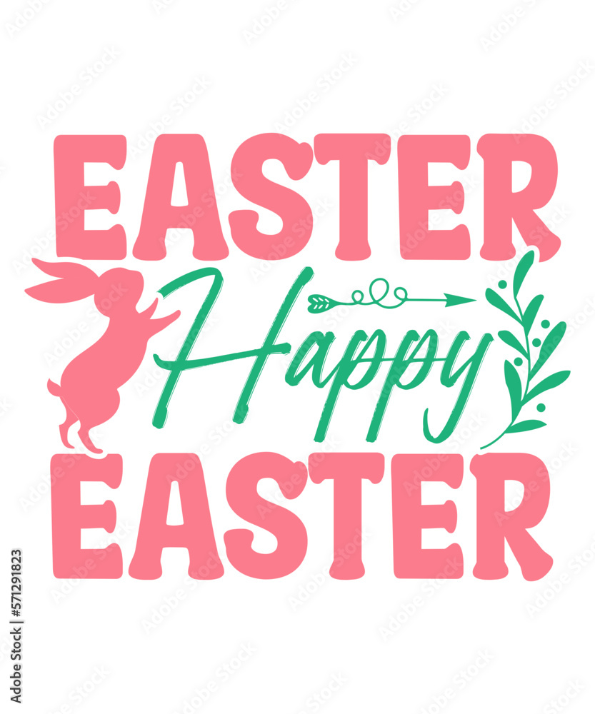 Happy easter SVG PNG, Easter Bunny Svg, Kids Easter Svg, Easter Shirt Svg, Easter Teacher Svg, Bunny Svg, svg files for cricut, silhouette,Easter SVG, Spring SVG, Bunny svg, Rabbit svg, Easter Egg svg