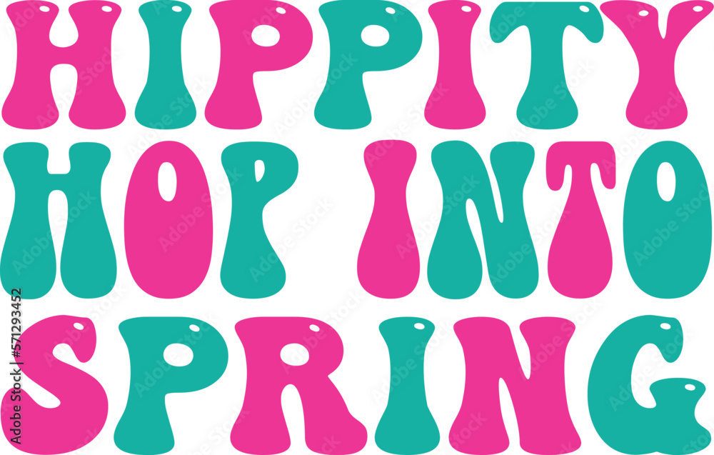 Hippity hop into spring SVG cute files