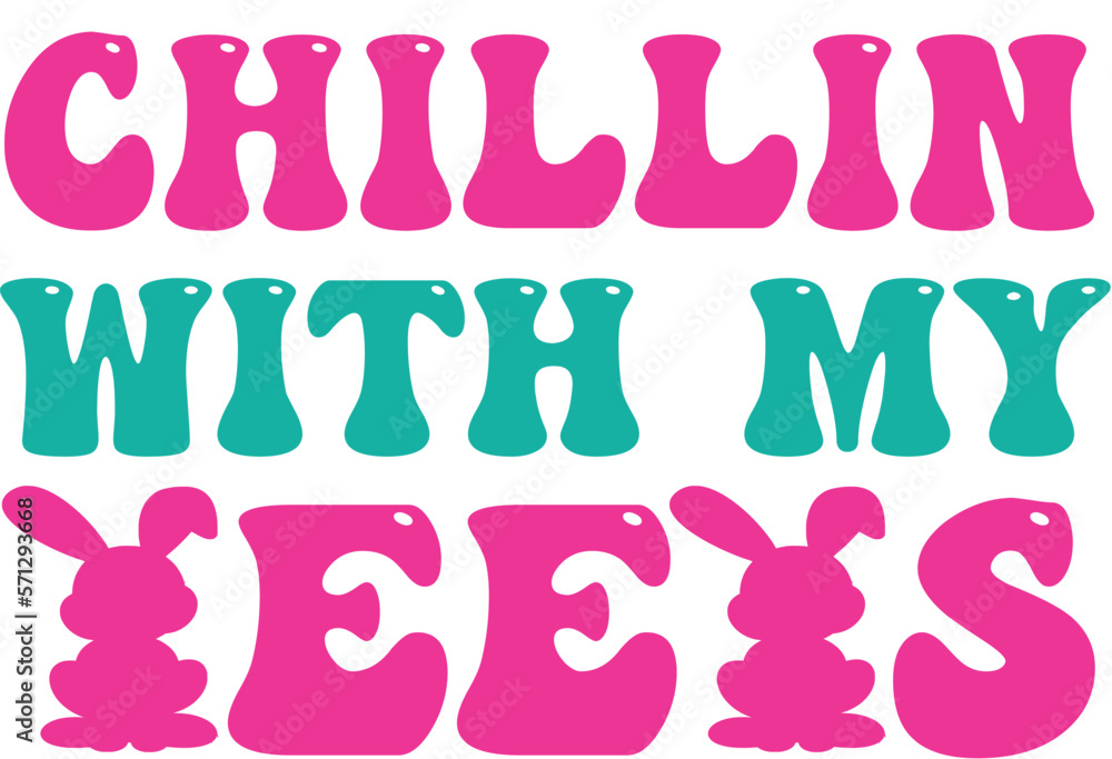 chillin with my peeps SVG cut files chillin with my peeps SVG cut files