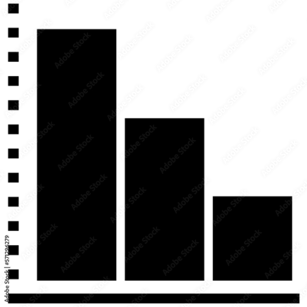 statistics chart vector, icon, symbol, logo, clipart, isolated. vector illustration. vector illustration isolated on white background.