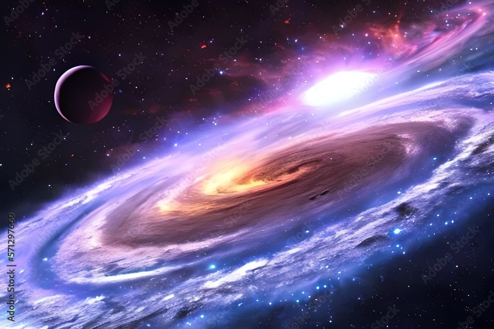 planet in space planet in space