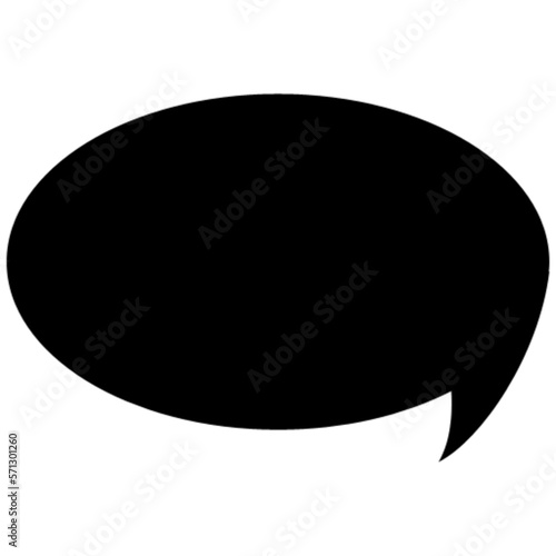 speech bubble vector, icon, symbol, logo, clipart, isolated. vector illustration. vector illustration isolated on white background.