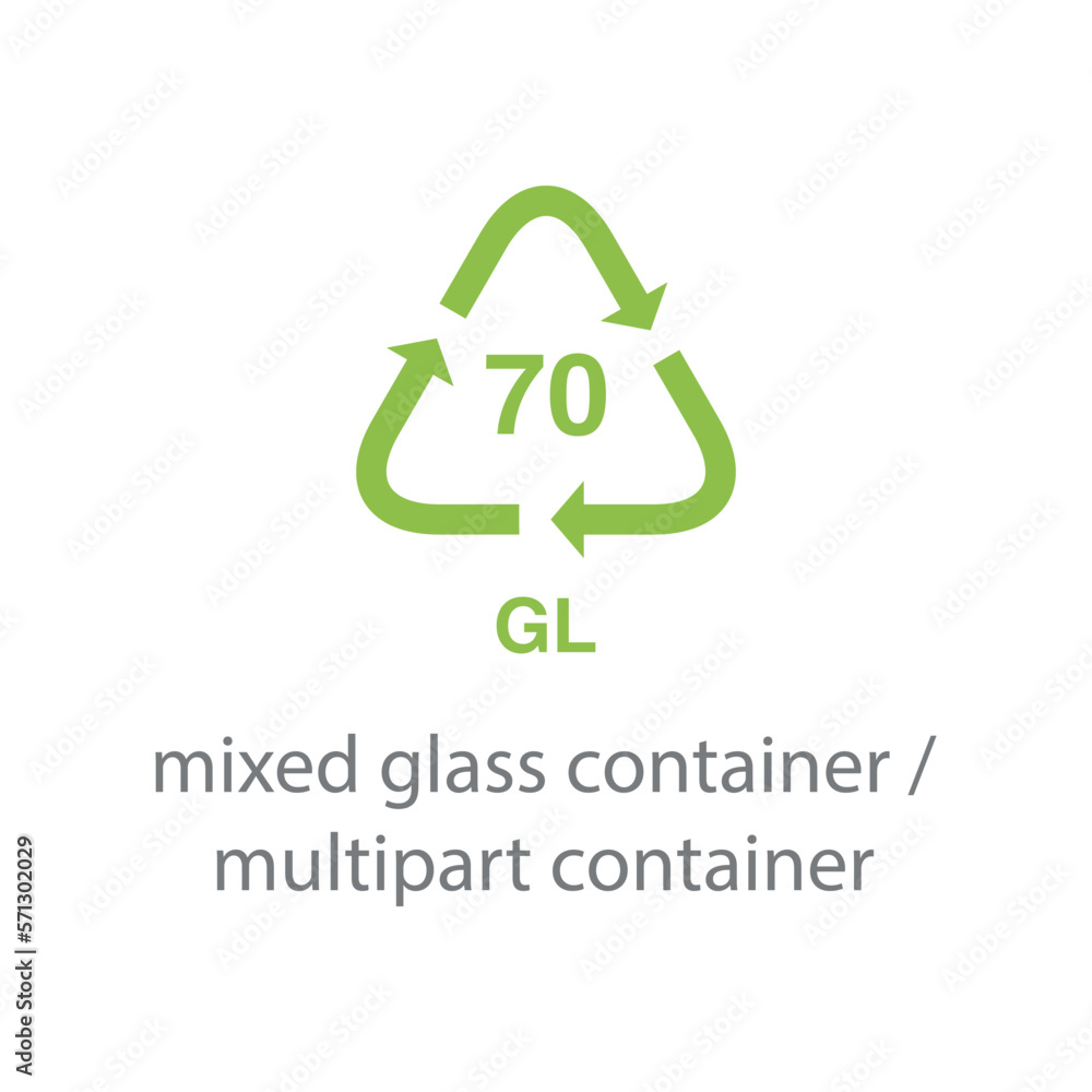 recycle code icon vector template recycle code icon vector template