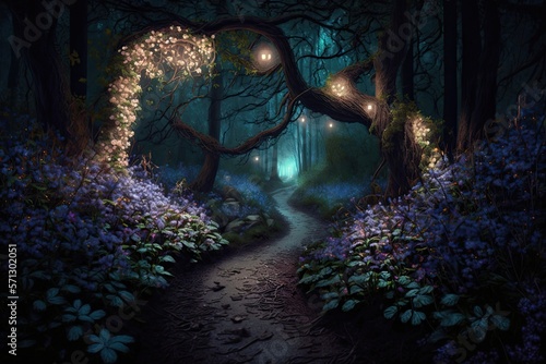 Path Through a Magical Colo...