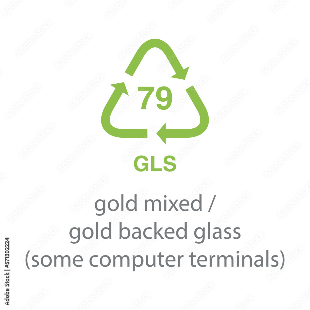 recycle code icon vector template recycle code icon vector template