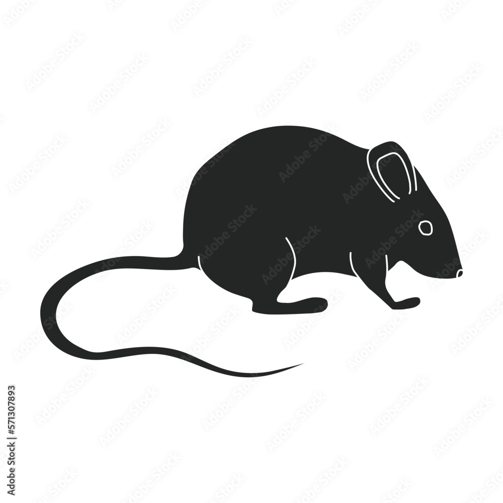 Mouse vector icon.Black vector icon isolated on white background mouse. Mouse vector icon.Black vector icon isolated on white background mouse.