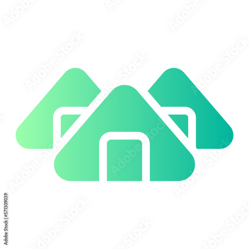 onigiri gradient icon