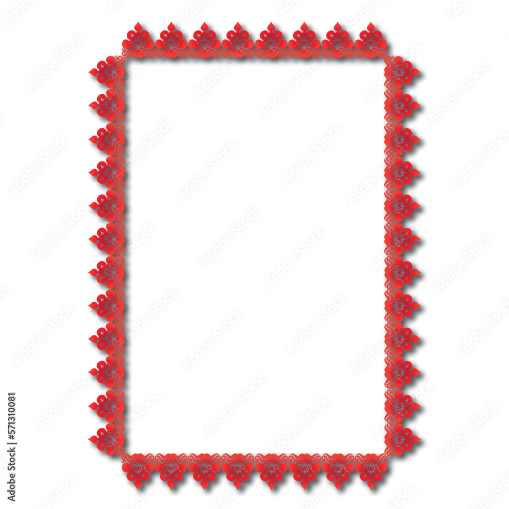 Obraz premium frames in vintage style with elements of ornament, art, pattern, background, texture, Vector illustration eps 10, Art.