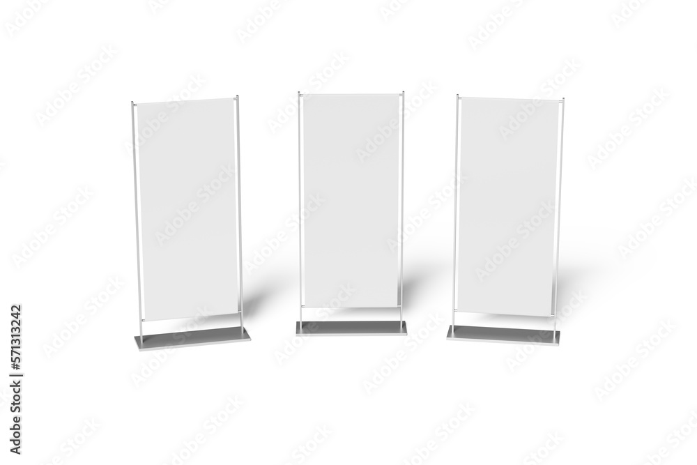 Blank Stand Banner Mockup Blank Stand Banner Mockup