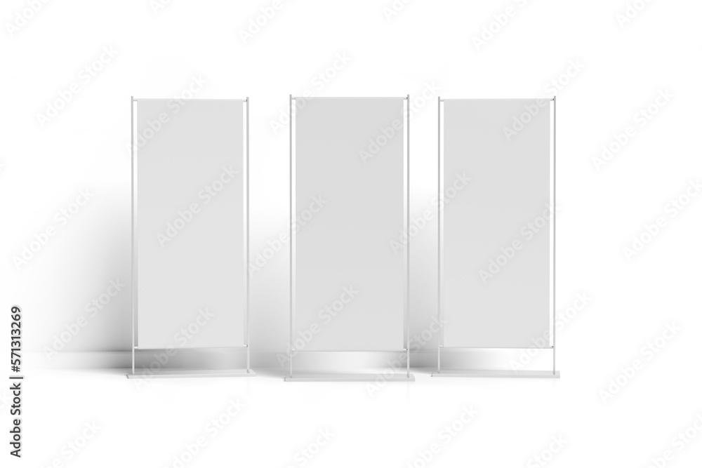 Blank Stand Banner Mockup Blank Stand Banner Mockup