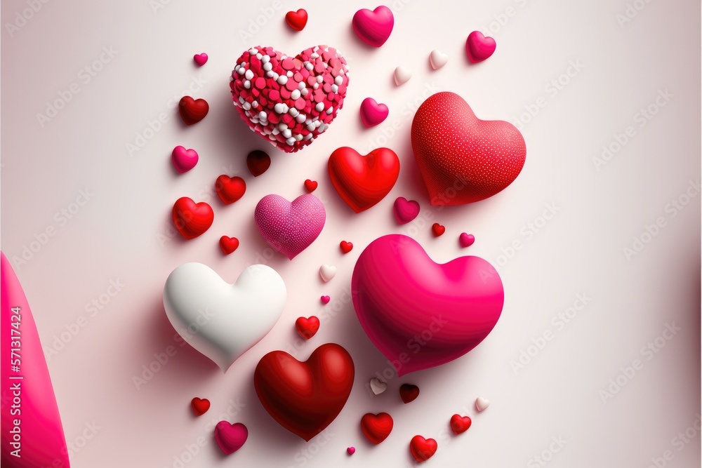 Pink Hearts Pink Hearts